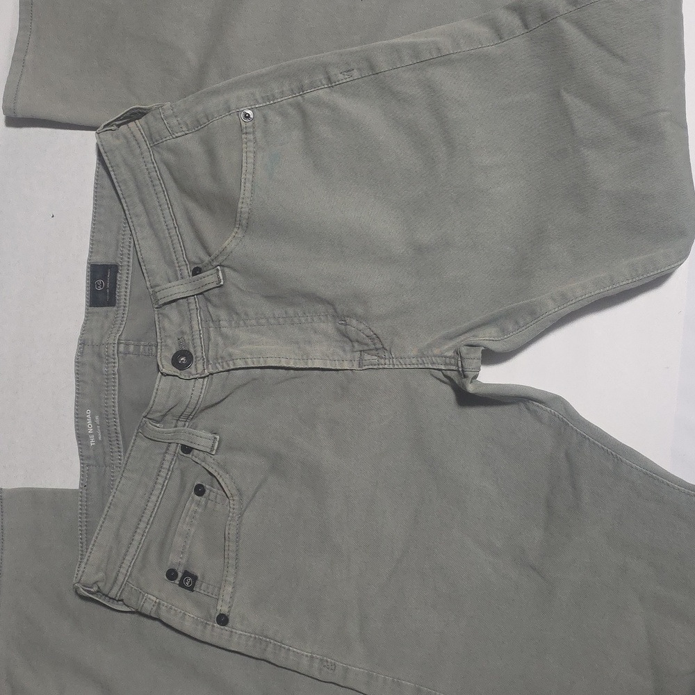 AG The Nomad  Modern Slim Light Green Pants Sz 30X34